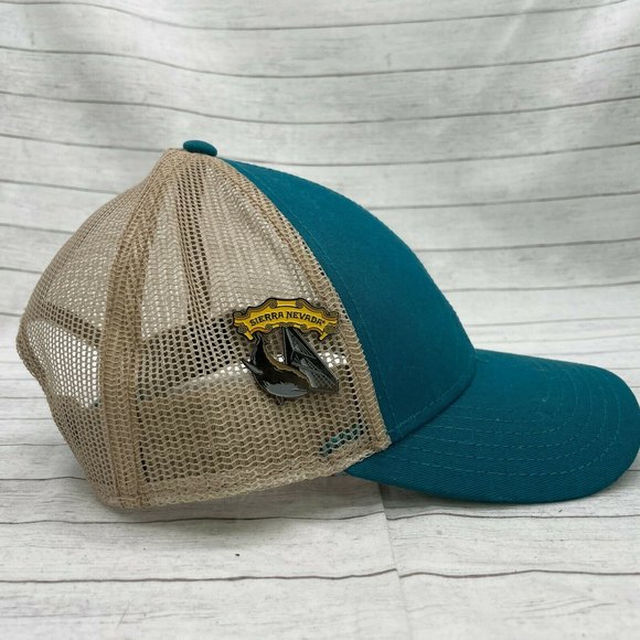 Sierra Nevada Brewing Company Green and Tan Trucker Hat Cap Rove Supply Co OSFM - Picture 5 of 8